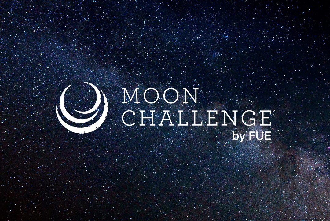 logo programa moon challenge by fue